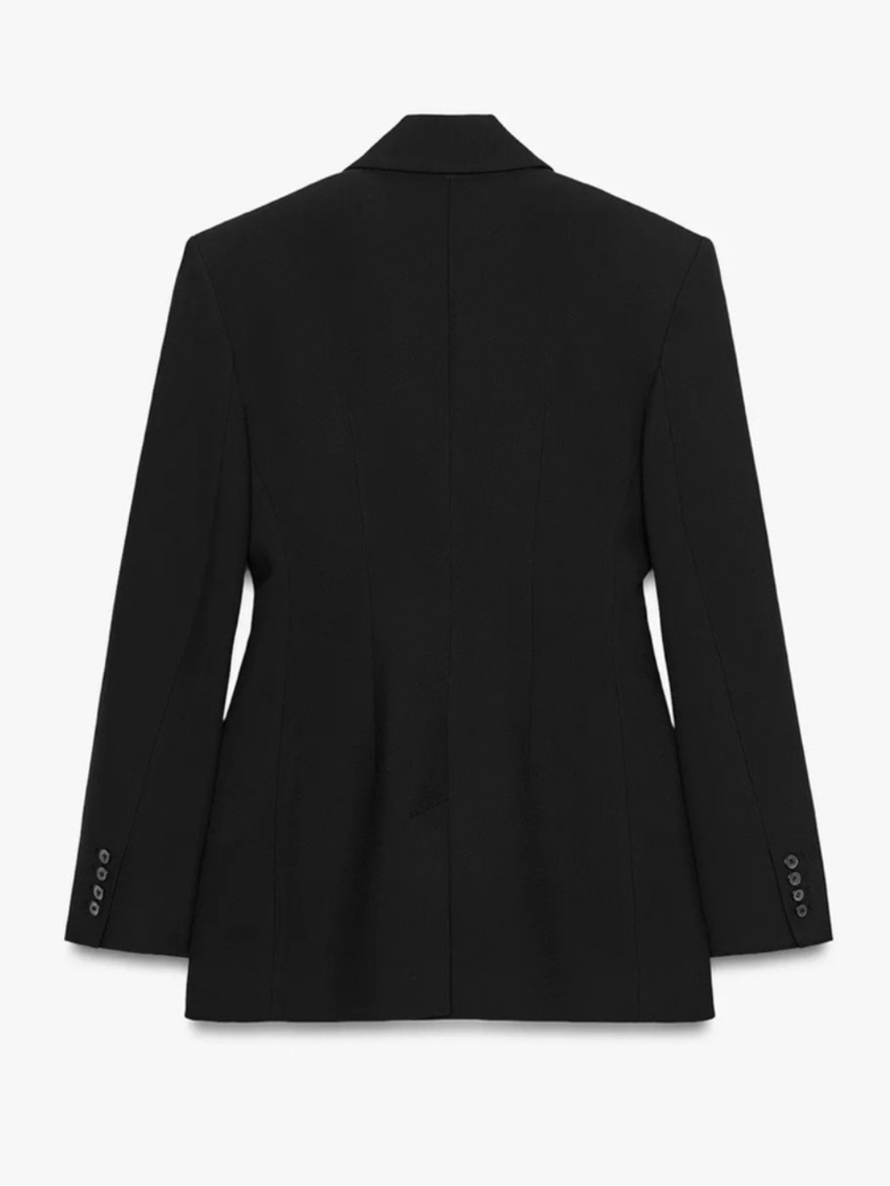 ZARA ZW COLLECTION FITTED BUTTON BLAZER SIZE M - Picture 8 of 14